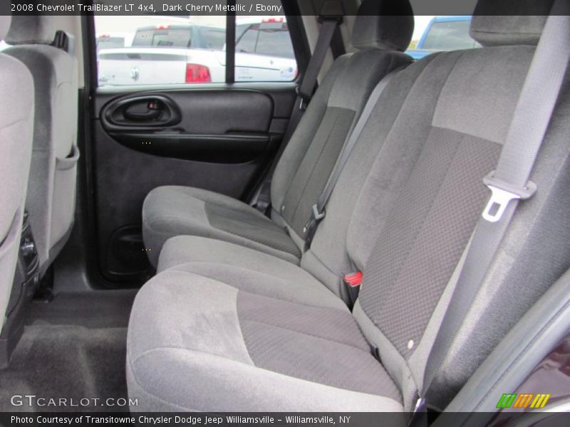 Dark Cherry Metallic / Ebony 2008 Chevrolet TrailBlazer LT 4x4