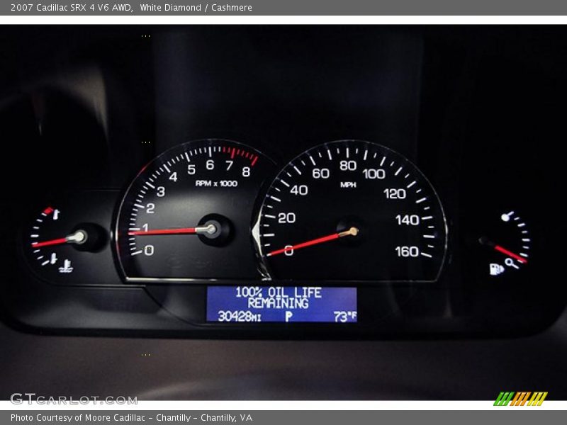 White Diamond / Cashmere 2007 Cadillac SRX 4 V6 AWD