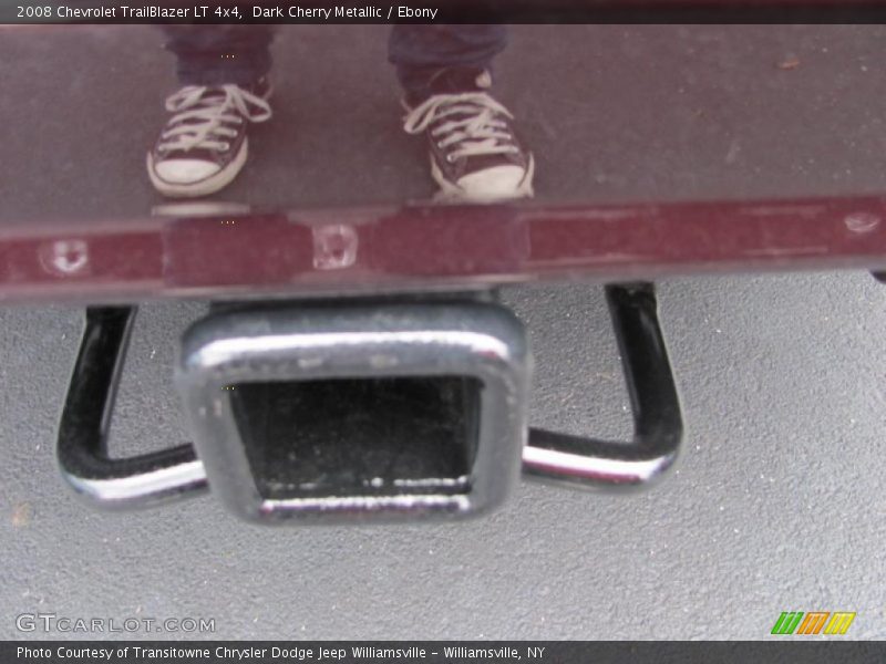 Dark Cherry Metallic / Ebony 2008 Chevrolet TrailBlazer LT 4x4