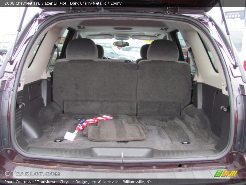 Dark Cherry Metallic / Ebony 2008 Chevrolet TrailBlazer LT 4x4