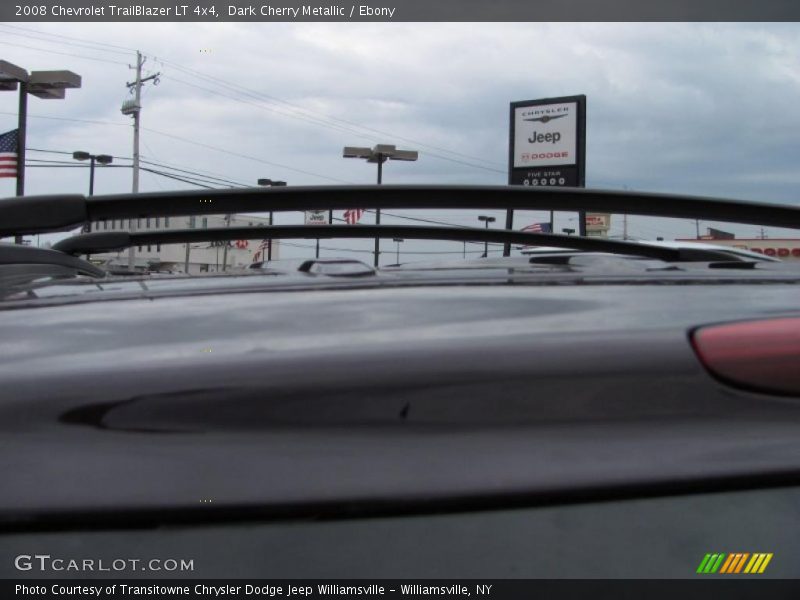 Dark Cherry Metallic / Ebony 2008 Chevrolet TrailBlazer LT 4x4