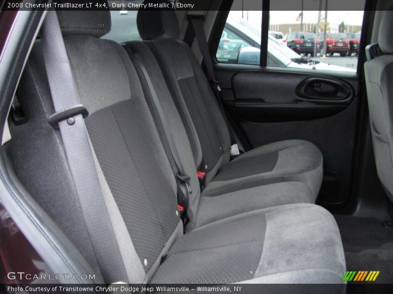 Dark Cherry Metallic / Ebony 2008 Chevrolet TrailBlazer LT 4x4