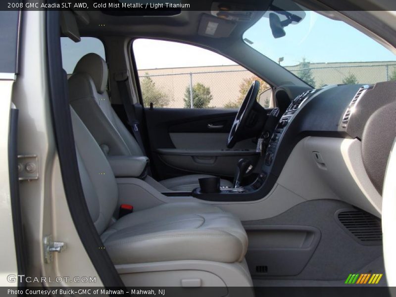 Gold Mist Metallic / Light Titanium 2008 GMC Acadia SLT AWD