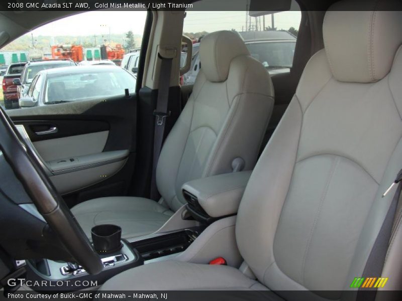 Gold Mist Metallic / Light Titanium 2008 GMC Acadia SLT AWD