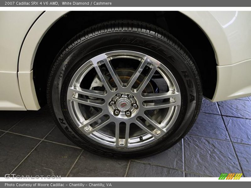 White Diamond / Cashmere 2007 Cadillac SRX 4 V6 AWD