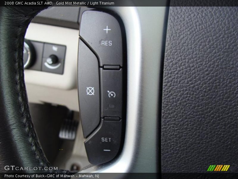 Gold Mist Metallic / Light Titanium 2008 GMC Acadia SLT AWD