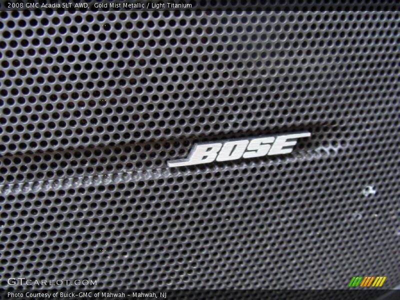 Gold Mist Metallic / Light Titanium 2008 GMC Acadia SLT AWD