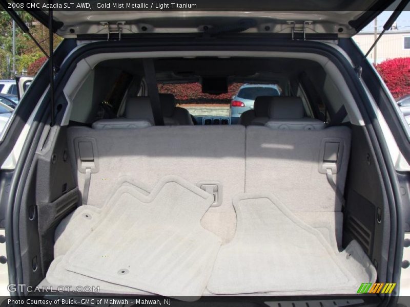 Gold Mist Metallic / Light Titanium 2008 GMC Acadia SLT AWD