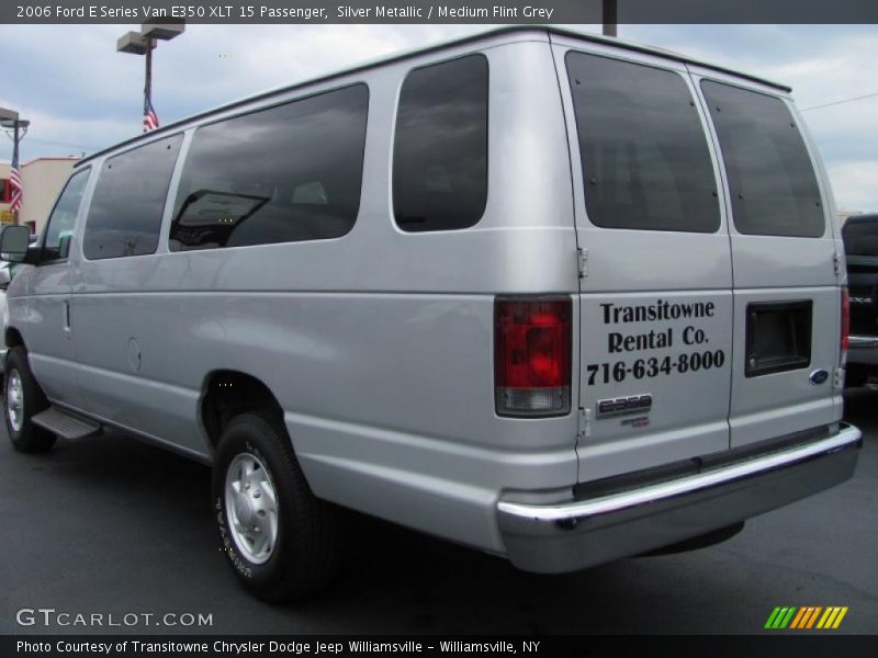 Silver Metallic / Medium Flint Grey 2006 Ford E Series Van E350 XLT 15 Passenger