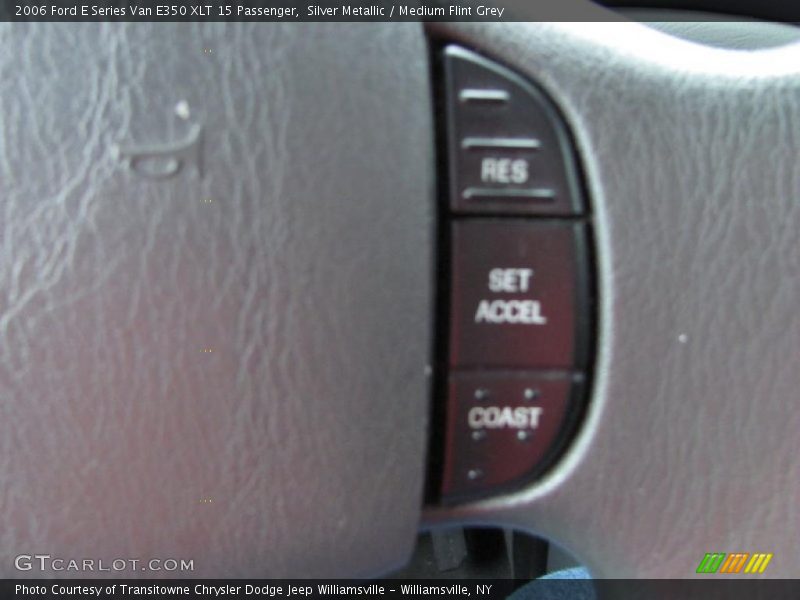Silver Metallic / Medium Flint Grey 2006 Ford E Series Van E350 XLT 15 Passenger