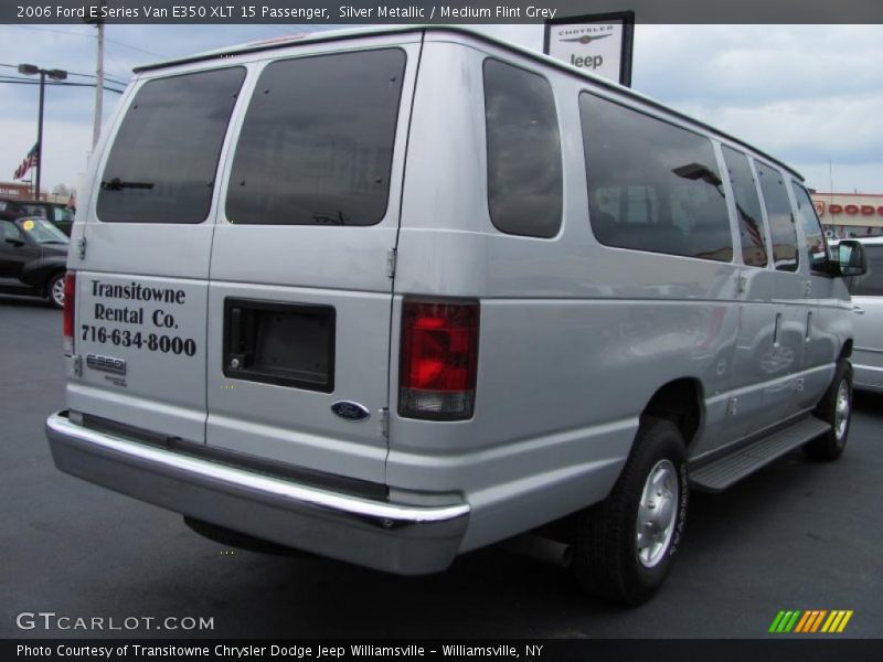 Silver Metallic / Medium Flint Grey 2006 Ford E Series Van E350 XLT 15 Passenger