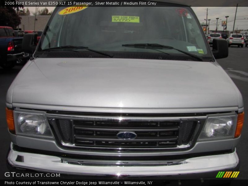 Silver Metallic / Medium Flint Grey 2006 Ford E Series Van E350 XLT 15 Passenger