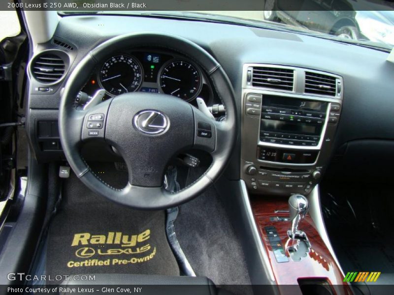 Dashboard of 2008 IS 250 AWD