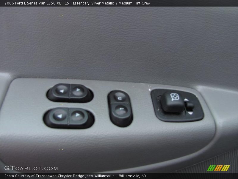 Silver Metallic / Medium Flint Grey 2006 Ford E Series Van E350 XLT 15 Passenger