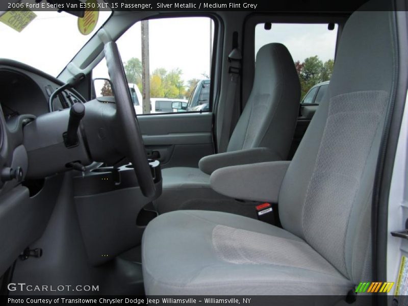  2006 E Series Van E350 XLT 15 Passenger Medium Flint Grey Interior