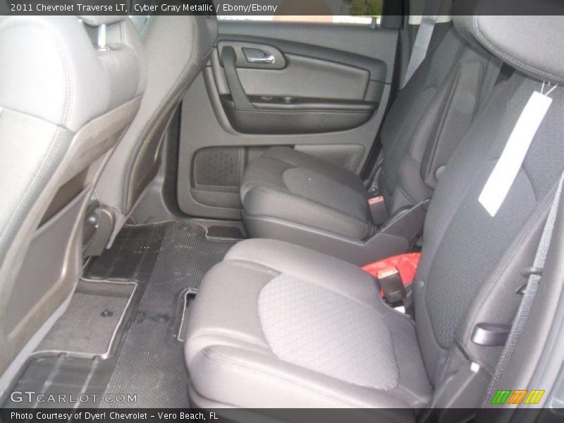 Cyber Gray Metallic / Ebony/Ebony 2011 Chevrolet Traverse LT