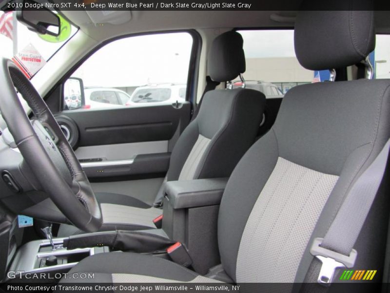 2010 Nitro SXT 4x4 Dark Slate Gray/Light Slate Gray Interior