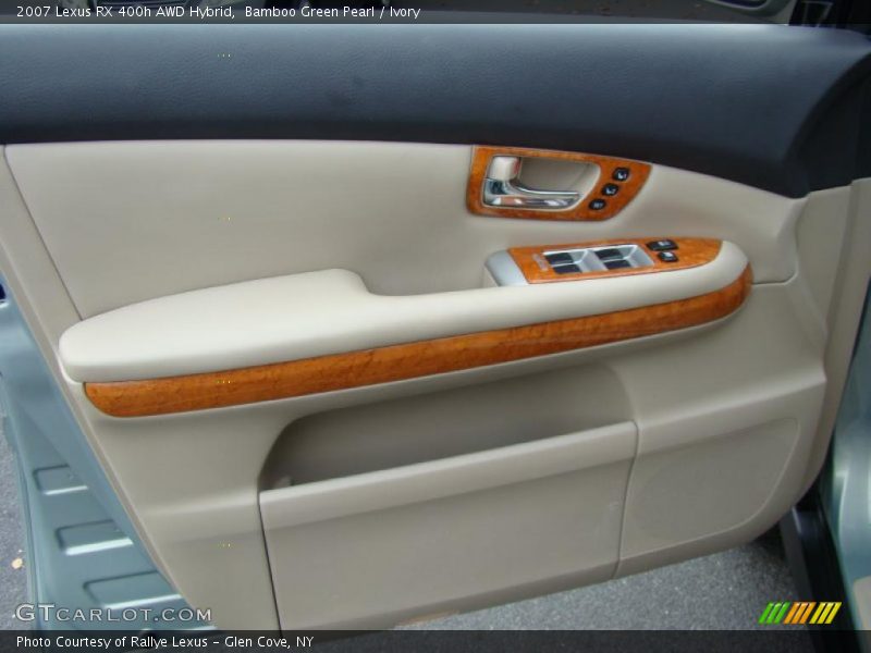 Bamboo Green Pearl / Ivory 2007 Lexus RX 400h AWD Hybrid