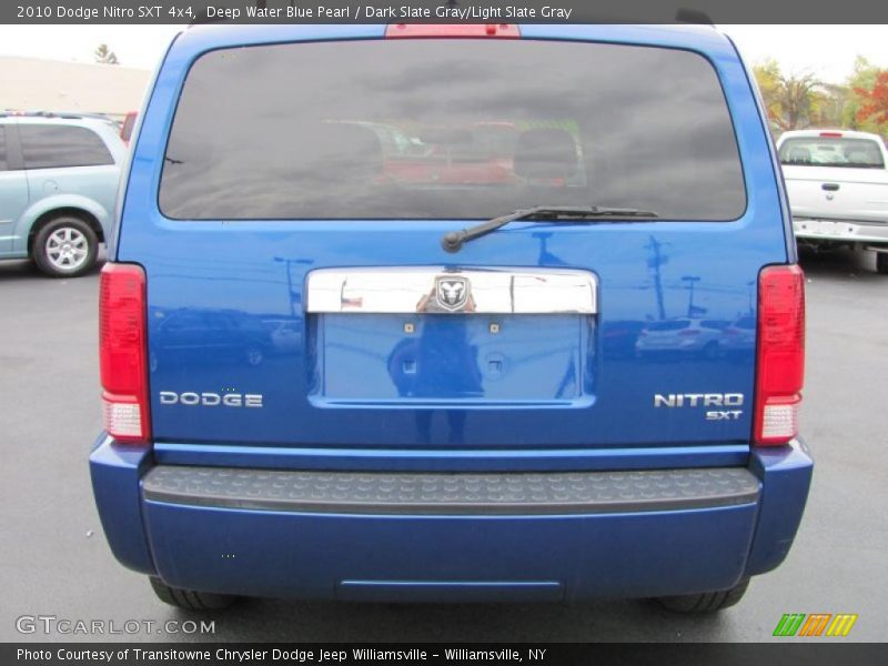 Deep Water Blue Pearl / Dark Slate Gray/Light Slate Gray 2010 Dodge Nitro SXT 4x4