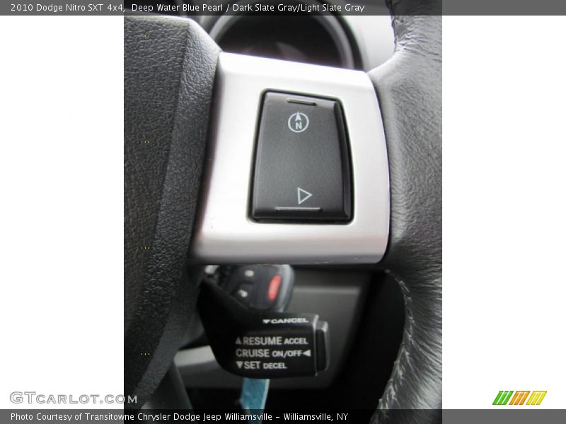 Deep Water Blue Pearl / Dark Slate Gray/Light Slate Gray 2010 Dodge Nitro SXT 4x4