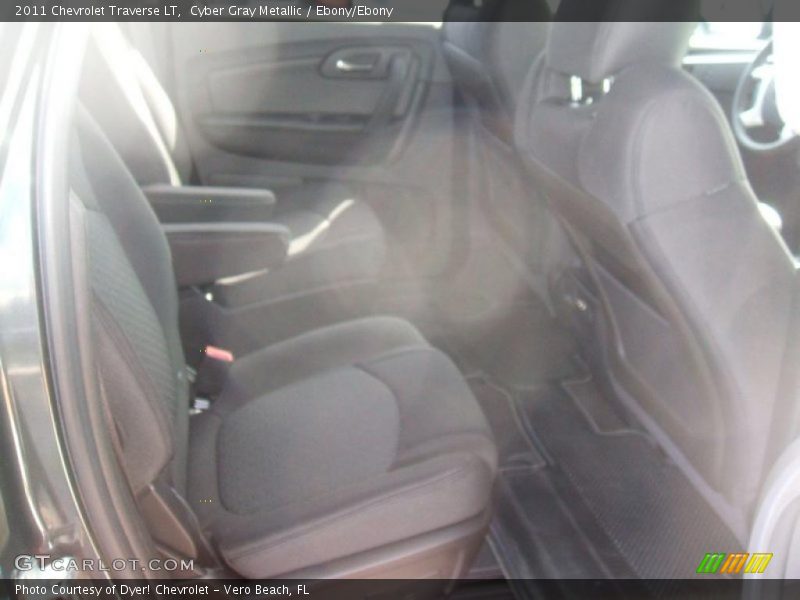Cyber Gray Metallic / Ebony/Ebony 2011 Chevrolet Traverse LT