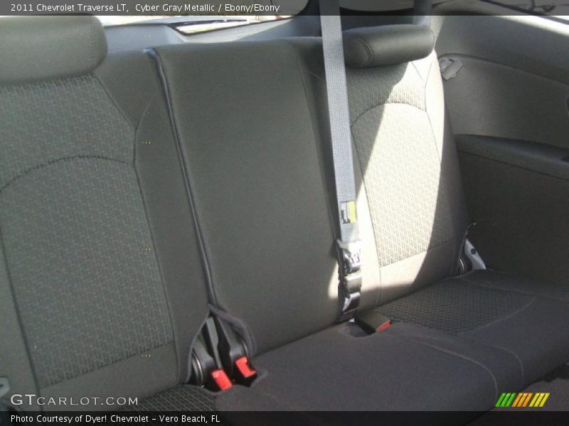 Cyber Gray Metallic / Ebony/Ebony 2011 Chevrolet Traverse LT
