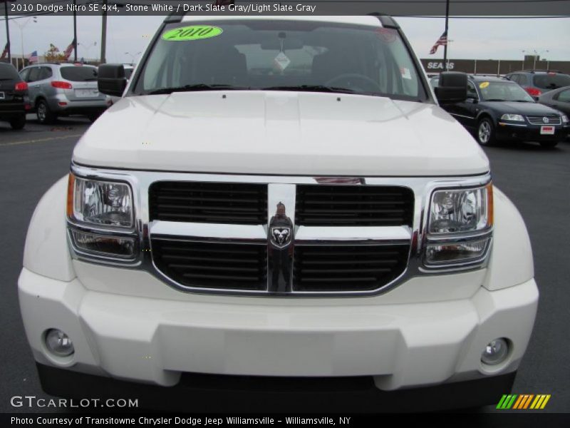 Stone White / Dark Slate Gray/Light Slate Gray 2010 Dodge Nitro SE 4x4