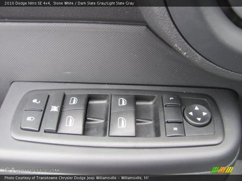 Stone White / Dark Slate Gray/Light Slate Gray 2010 Dodge Nitro SE 4x4