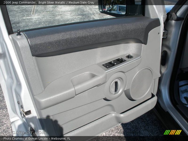 Bright Silver Metallic / Medium Slate Gray 2006 Jeep Commander