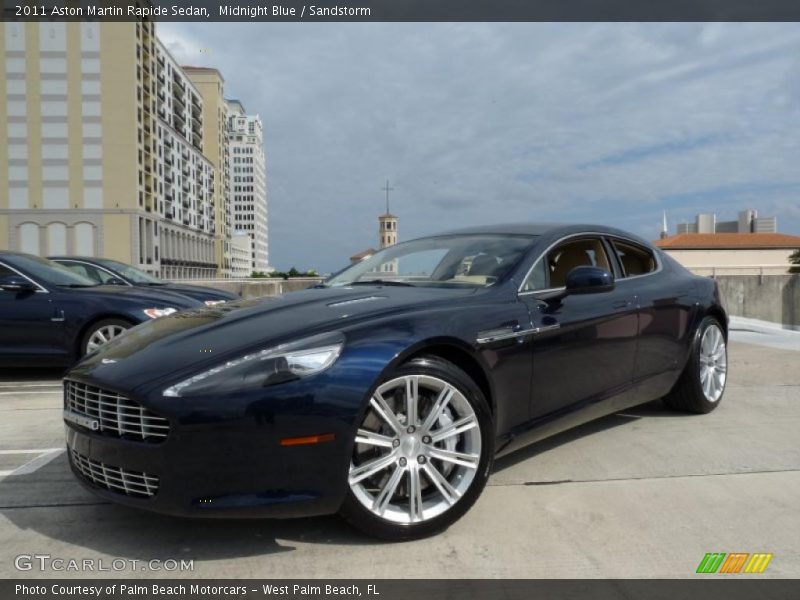 Front 3/4 View of 2011 Rapide Sedan