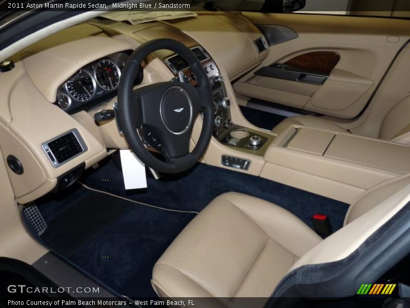 Sandstorm Interior - 2011 Rapide Sedan 