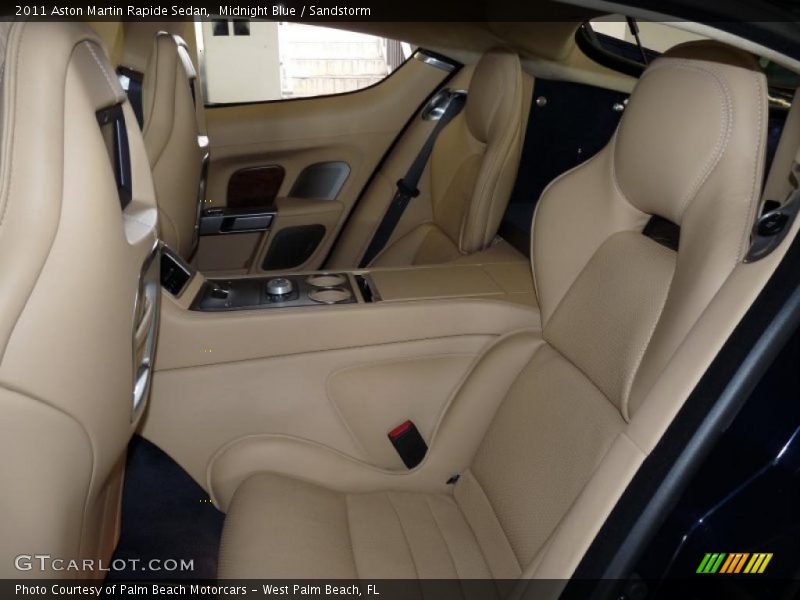  2011 Rapide Sedan Sandstorm Interior