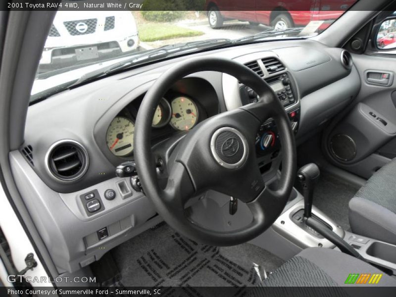 Gray Interior - 2001 RAV4 4WD 