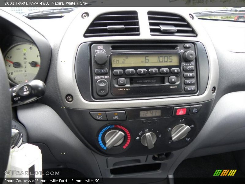 Controls of 2001 RAV4 4WD