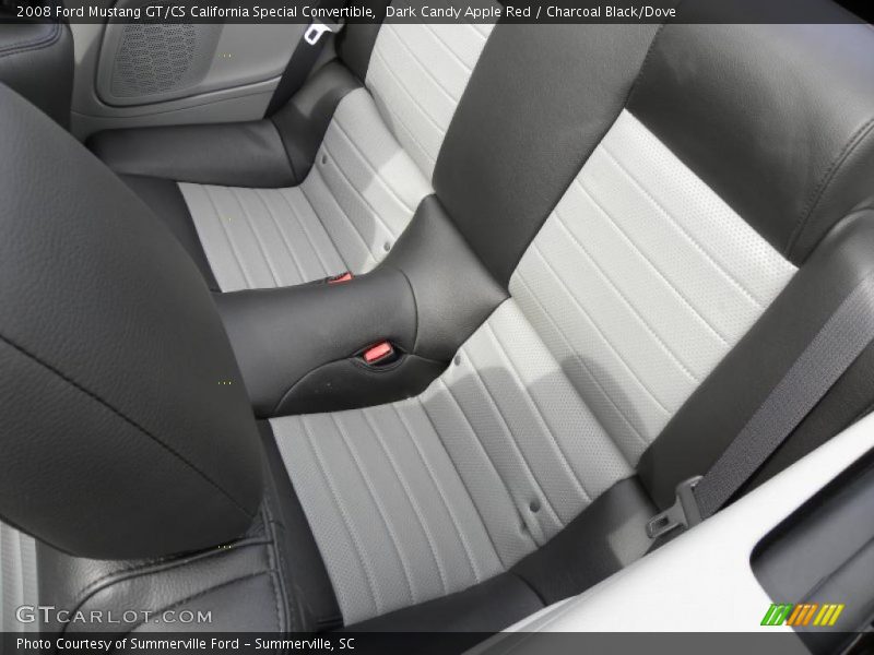Dark Candy Apple Red / Charcoal Black/Dove 2008 Ford Mustang GT/CS California Special Convertible