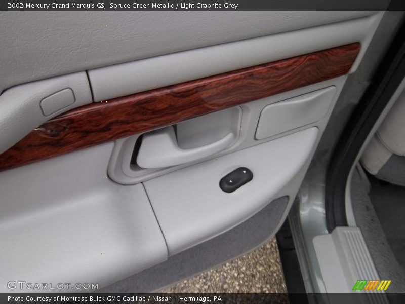 Spruce Green Metallic / Light Graphite Grey 2002 Mercury Grand Marquis GS