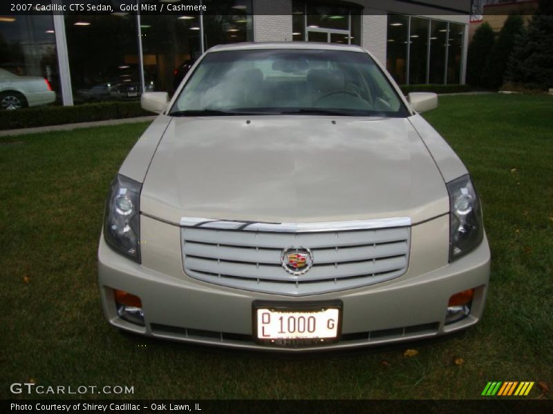 Gold Mist / Cashmere 2007 Cadillac CTS Sedan