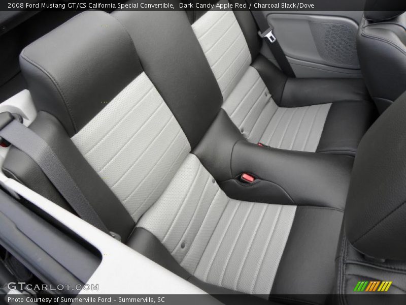 Dark Candy Apple Red / Charcoal Black/Dove 2008 Ford Mustang GT/CS California Special Convertible