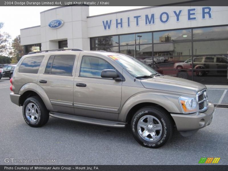Light Khaki Metallic / Khaki 2004 Dodge Durango Limited 4x4
