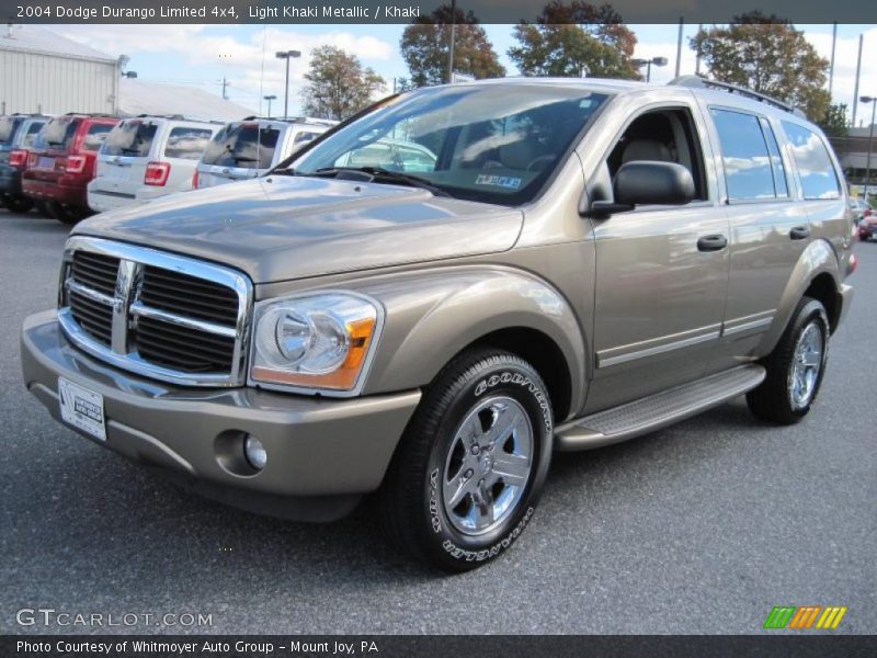 Light Khaki Metallic / Khaki 2004 Dodge Durango Limited 4x4