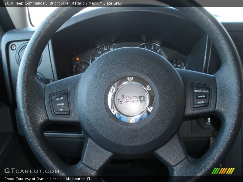 Bright Silver Metallic / Medium Slate Gray 2006 Jeep Commander