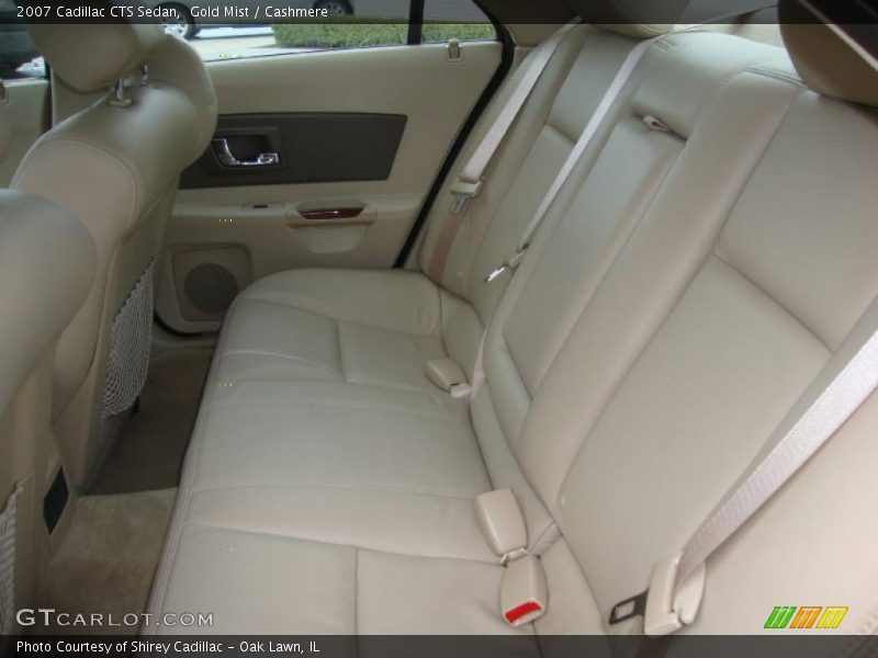 Gold Mist / Cashmere 2007 Cadillac CTS Sedan