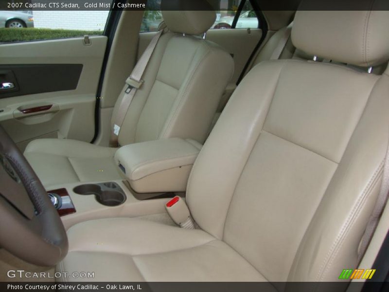 Gold Mist / Cashmere 2007 Cadillac CTS Sedan