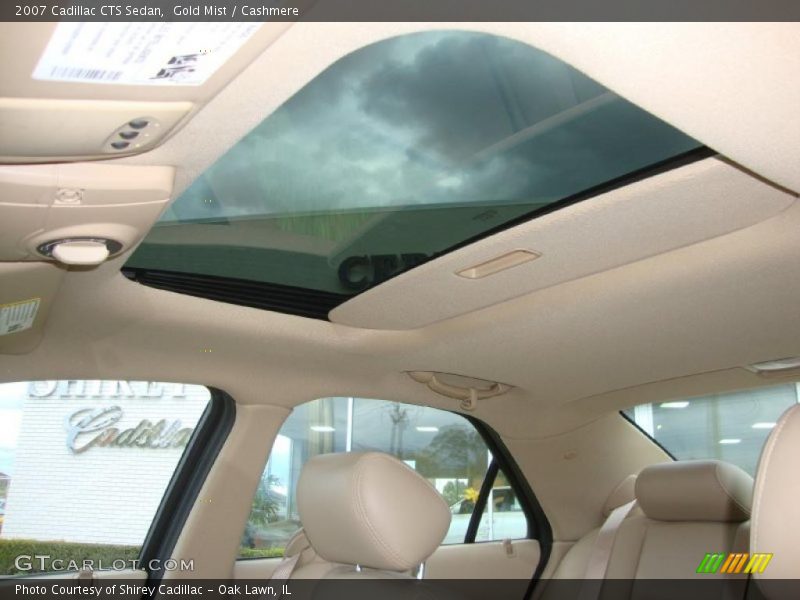 Gold Mist / Cashmere 2007 Cadillac CTS Sedan