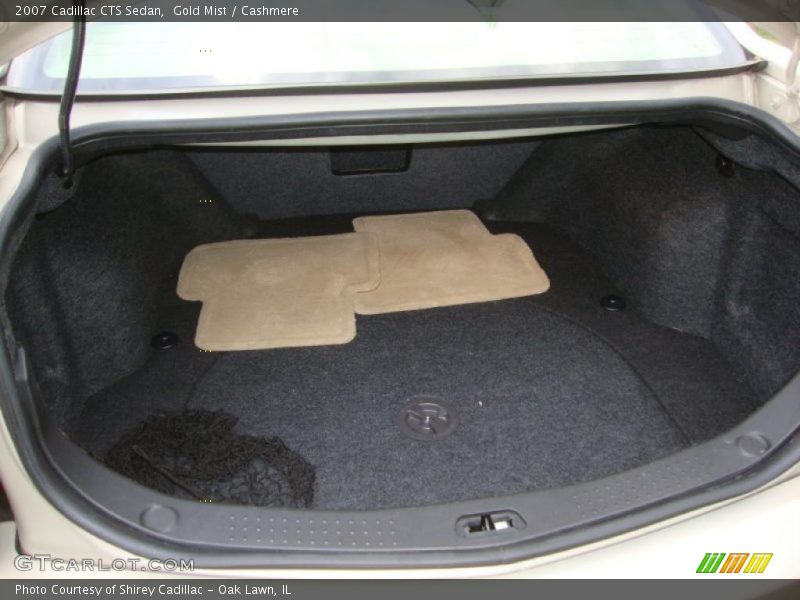 Gold Mist / Cashmere 2007 Cadillac CTS Sedan