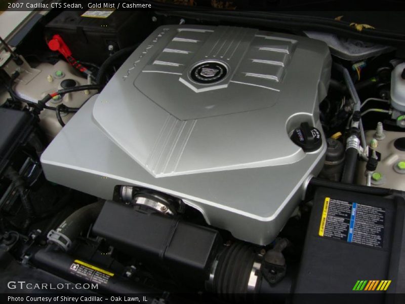 Gold Mist / Cashmere 2007 Cadillac CTS Sedan