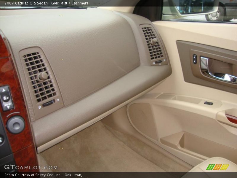 Gold Mist / Cashmere 2007 Cadillac CTS Sedan