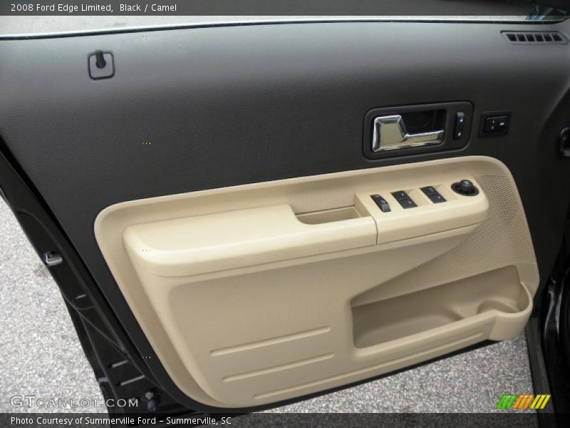 Black / Camel 2008 Ford Edge Limited