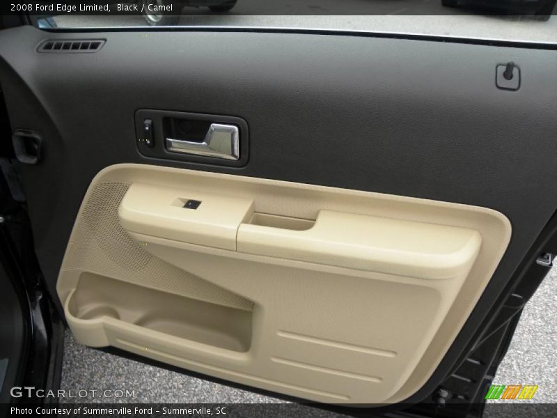 Black / Camel 2008 Ford Edge Limited