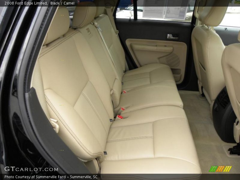 Black / Camel 2008 Ford Edge Limited